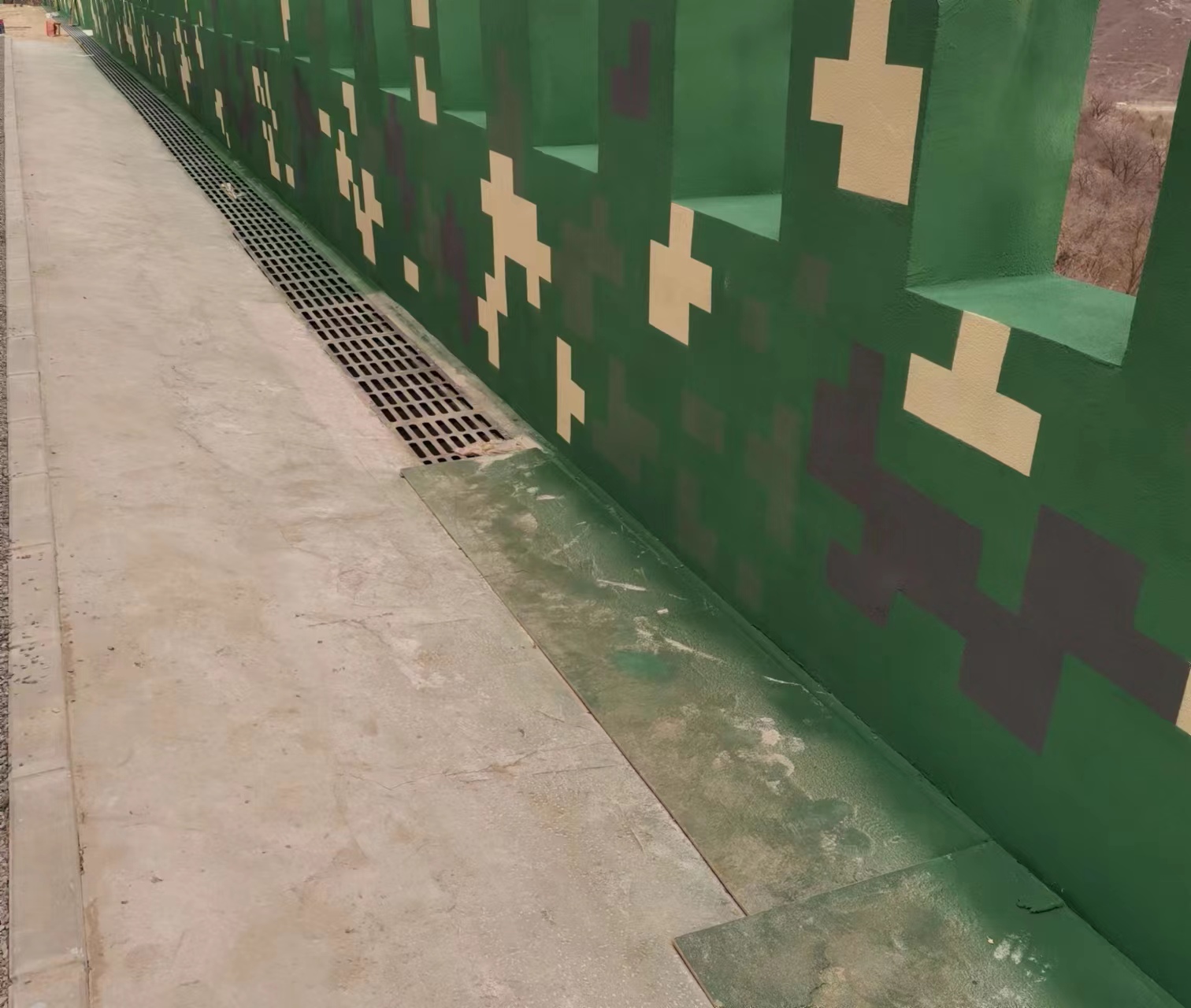 甘南围墙迷彩喷涂,数迷彩漆